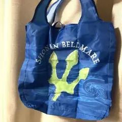 未使用品！湘南ベルマーレ★エコバッグ　ブルー　ふじた