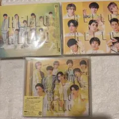 Snow Man HELLO HELLO CD 3枚セット