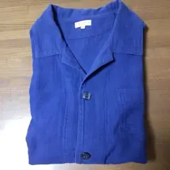 ウチノタオルメンズパジャマ ☆上着のみ(L) ネイビー