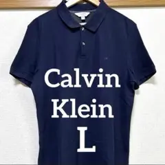 カルバンクライン Calvin Klein メンズポロシャツ ネイビー