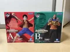 ワンピース MASTERISE EXPÉRICE A賞ルフィ　B賞クロコダイル