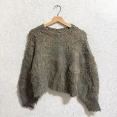 GEORGE'S INNOWAVE シャギーニット M