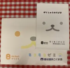 モコモコゼミ　年中　8月号