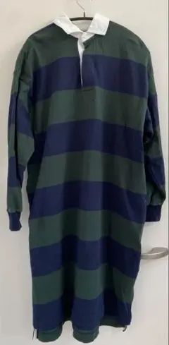 ◆Gxymphlex ジムフレックス◆ラガーシャツ ワンピース 14 ボーダー