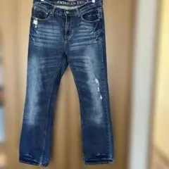 ✨アメリカンイーグルAMERICAN EAGLE ダメージジーンズ w32L30