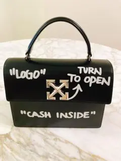 ★美品★オフホワイト【国内100%正規品】レザー製2WAYショルダーハンドバッグ