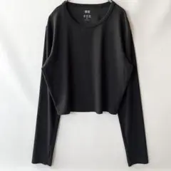UNIQLOウルトラストレッチエアリズムクロップドT UPF50+ ヨガ XL