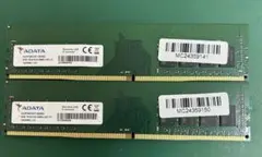 中古 ADATA 8GB×2枚 PC4-2666V