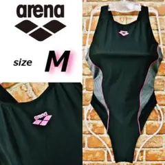 arena アリーナ 競泳水着 ハイレグ 黒 M