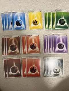ポケモンカード エネルギータイプ 2006年、2003年ものです。 26枚セット