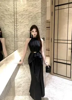 飛びっきりおしゃれ✭ロング丈セットアップ★大人エレガント普段着デート結婚式