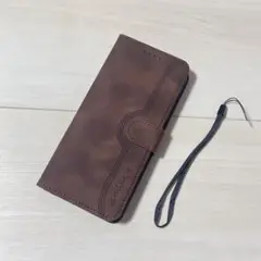 ❤️1点限り❤️Galaxy A14 手帳型 ケース ブラウン アンドロイド