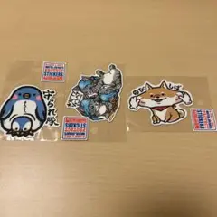 B-SIDE LABEL ステッカー 3枚セット