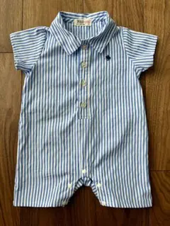 Polo Baby ストライプロンパース 70