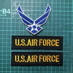 AIRFORCEワッペン中古品3点セット別売りはしません。