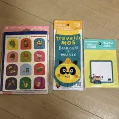 モスバーガー　ワイワイセット　おまけ3点