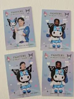 ファイターズ　かわいい　シリーズ　カード　クロミ