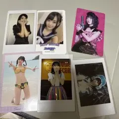 5鶴見萌　カード　チェキ　元虹コン　元虹のコンキスタドール　B≡FULLEST