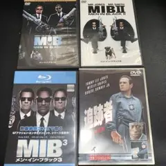 トミーリージョーンズ 追跡者 、メンインブラック1、2 DVD+3ブルーレイ