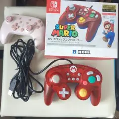 ジャンク　ホリ クラシックコントローラー スーパーマリオ