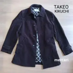 TAKEO KIKUCHI コート Mサイズ ドクロ裏地 タケオキクチ