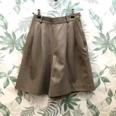 GR489 ニューヨーカー NEWYORKER カーキ キュロット パンツ