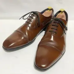 【美品】KENFORD ストレートチップ KN72 ブラウン27.5㎝ 幅広
