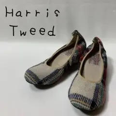 tarrisTweed ハリスツイード パンプス チェック柄 24.5㎝ 39