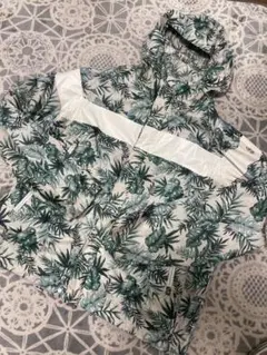 モンクレール MONCLER ジャングル リーフデザイン ナイロンパーカー