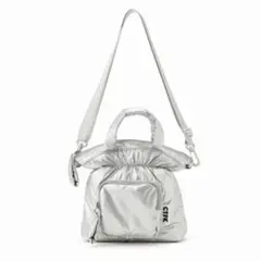 【美品】CTFK シルバー　ミニバッグ　ミニポシェット