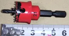 ホルソー JBC-21 Φ21㎜ 充電バイメタルカッター 薄型 ウイニングボアー
