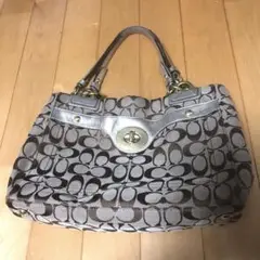 コーチcoach シグネチャー ハンドバッグ