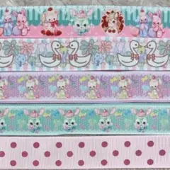 キャンディハーツ ゆめかわ グログラン リボン セット（G）