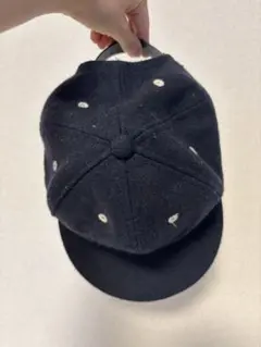 BROSS ネイビー ウールキャップ