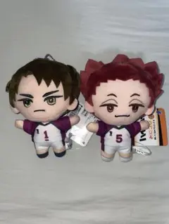 ハイキュー!! みにコレ！ぬいぐるみマスコット 2種セット
