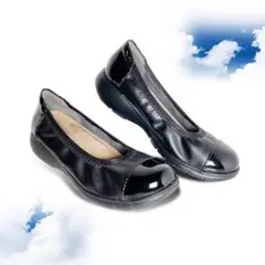 【新品未使用】ラックラック 空飛ぶパンプス BLACK 〈定価7,980円〉