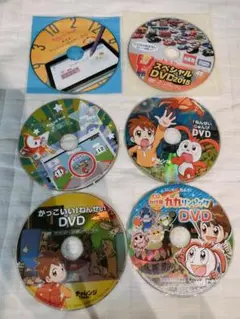 子供向け　教育　DVDセット　トミカ　チャレンジ　5枚セット