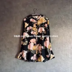 H&M conscious サスティナブル　リサイクルポリエステル　古着　花柄