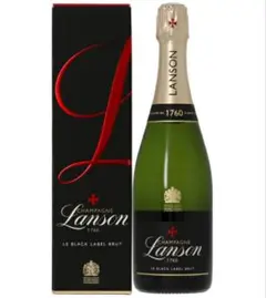 ランソン ブラックラベル ブリュット 箱付 750ml 正規 シャンパン