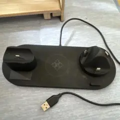 デュアルワイヤレス充電器 ブラック