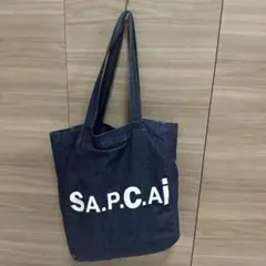 S.P.C.A.I. 新品 トートバッグ APCサカイ sacai セール 20%OFF】【A.P.C.】APC × SACAI アーペーセー × サカイ