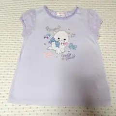 メゾピアノ　Tシャツ　半袖　140 パープル
