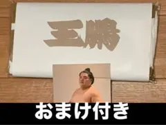 大相撲 ★ 王鵬 ★ 力士応援タオル＜新品＞ ★ おまけ生写真付き