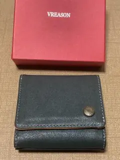 VREASON/ヴレアゾン　メンズ　美品　コンパクト財布　小物　ファッション