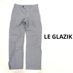 LE GLAZIK　ルグラシック　千鳥格子コットンパンツ　フランス製