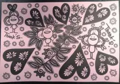 【向日葵】手描きイラスト...ありがとう...