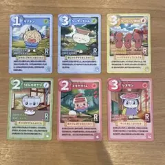 焼肉きんぐ　おなかがぐ〜ぐ〜アイランド　6枚セット　トレーディングカード