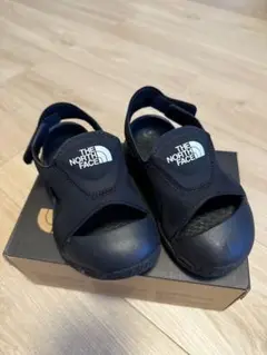 THE NORTH FACE ブラックサンダル 16㎝