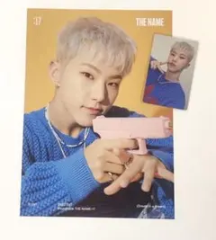 seventeen セブチ THE NAME;17 ホシ ポスターブック トレカ