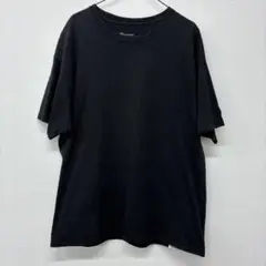 Champion ブラック 半袖Tシャツ XL ▲32